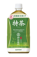 サントリー緑茶「伊右衛門 特茶（特定保健用食品）」1Lペットボトル新発売