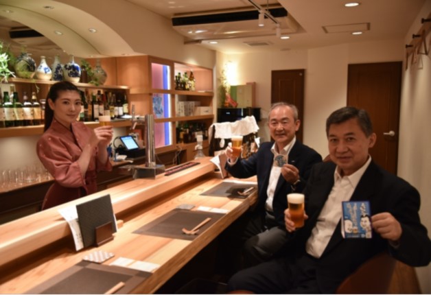 上品な味わいのおばんざいをコースで愉しむ「おばんざい KURUMI」で「パーフェクトサントリービール」をいただこう♪（大阪・北新地）