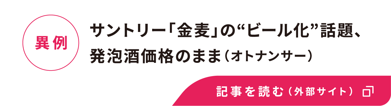 サントリー「金麦」の“ビール化”話題、発泡酒価格のまま(オトナンサー)