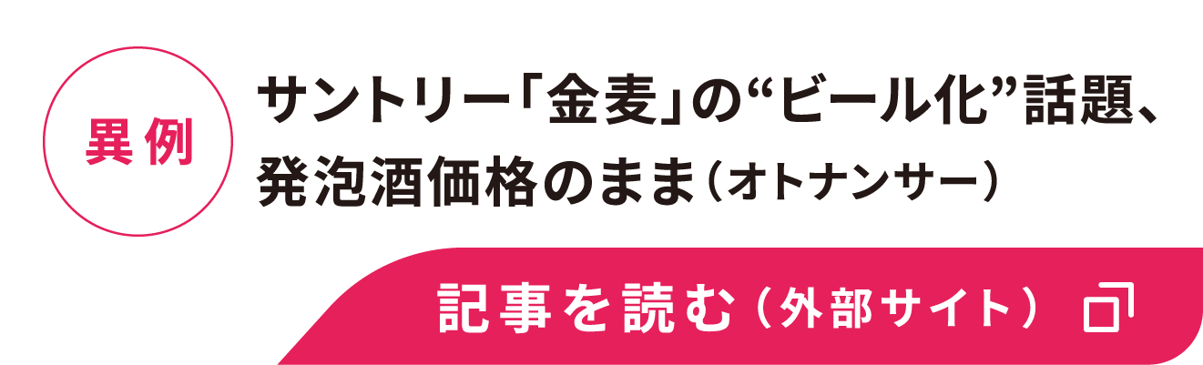 サントリー「金麦」の“ビール化”話題、発泡酒価格のまま(オトナンサー)