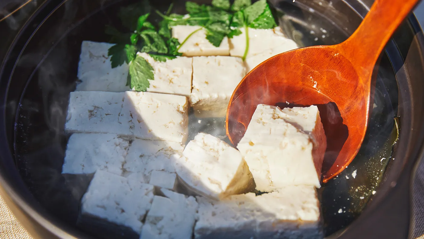 「「湯豆腐」は煮立たせすぎず、さっとあたためればOK」のイメージ