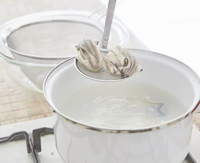 手順2　下茹でする