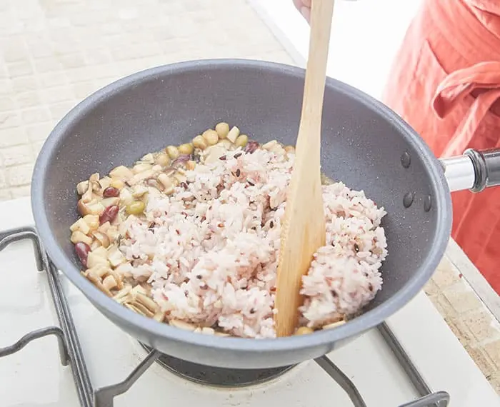 手順7　炒める（3）