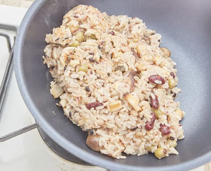 手順8　炒める（4）