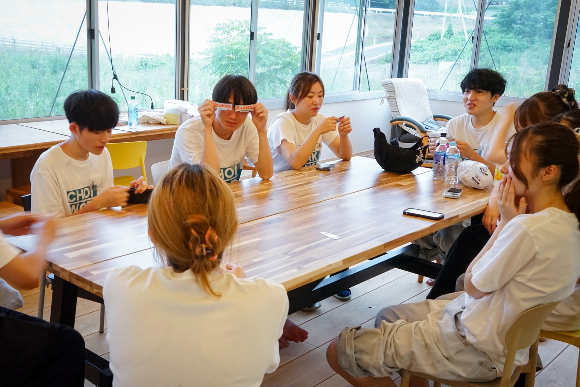 参加者によるミーティングの様子