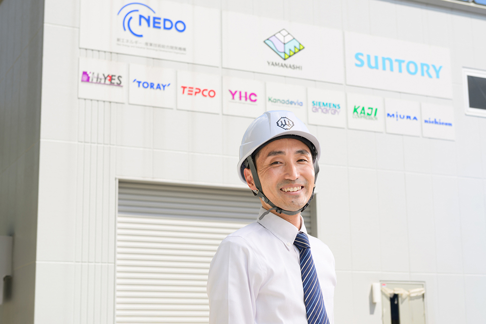 サントリーが挑む「水から生まれて、水に還る」エネルギーの製造──「グリーン水素パーク -白州-」が始動