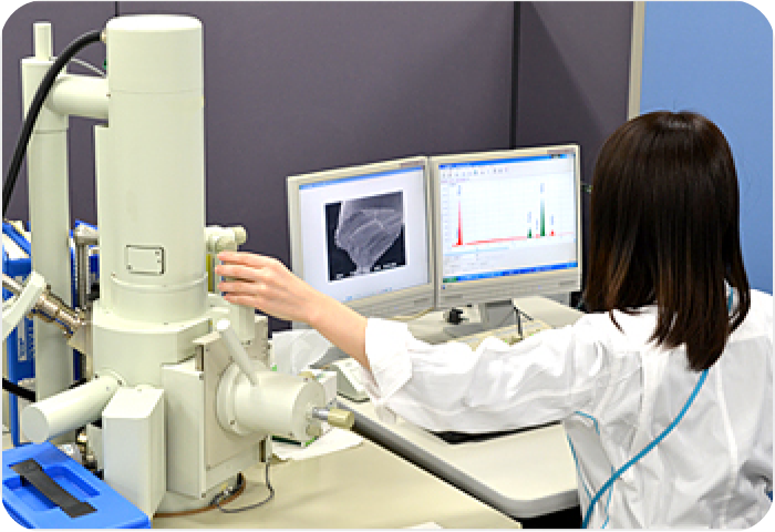 分析電子顕微鏡 イメージ図