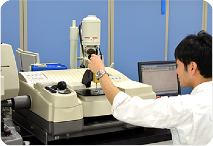 フーリエ変換赤外分光光度計 イメージ図