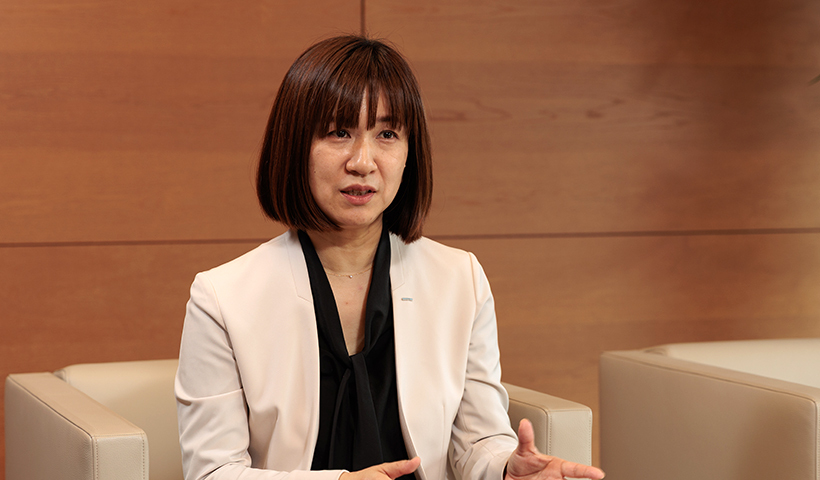 インタビュー風景