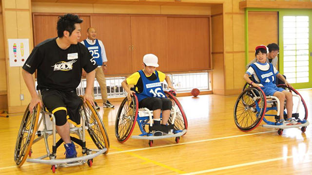 宮城県岩沼市で第35回「アスリート・ビジット」開催