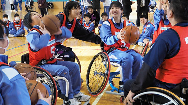 北田選手も参加!福島県飯舘中学校で「第25回アスリート・ビジット」開催