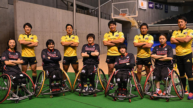 東京体育館にて、東北の選手などによる体験教室を開催