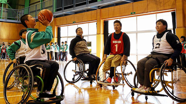 福島県三春町で「第16回アスリート・ビジット」開催