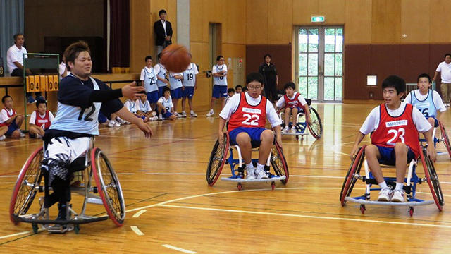 福島県相馬郡新地町で「第11回アスリート・ビジット」開催