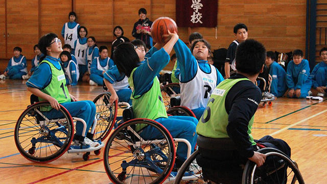 日本選手権MVPと得点王も参加! 宮城県気仙沼市で「第10回 アスリート・ビジット」開催