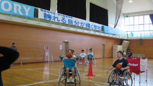 宮城県石巻市で「第1回 チャレンジド・アスリートビジット」を開催