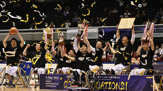 車椅子バスケ日本選手権に「宮城MAX」と「TEAM EARTH」が出場!