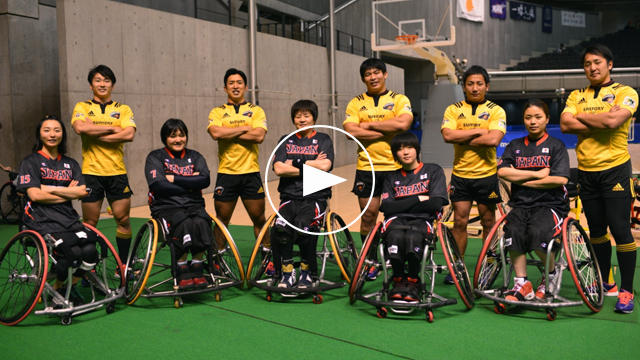 SPECIAL MOVIE サントリーチャレンジド・スポーツプロジェクト サンゴリアスも参加!「サントリー車椅子バスケ体験教室 in 第44回車椅子バスケットボール日本選手権大会」
