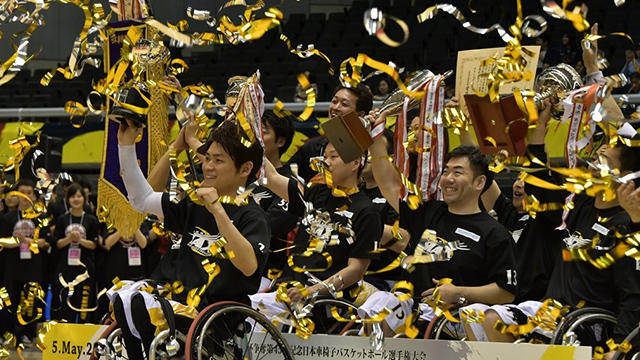 日本車いすバスケットボール選手権大会に「宮城MAX」「TEAM EARTH」出場！
