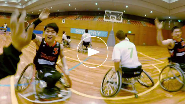 SPECIAL MOVIE サントリー　車いすバスケットボールVR動画 「ラスト1分。日本代表は君だ。」