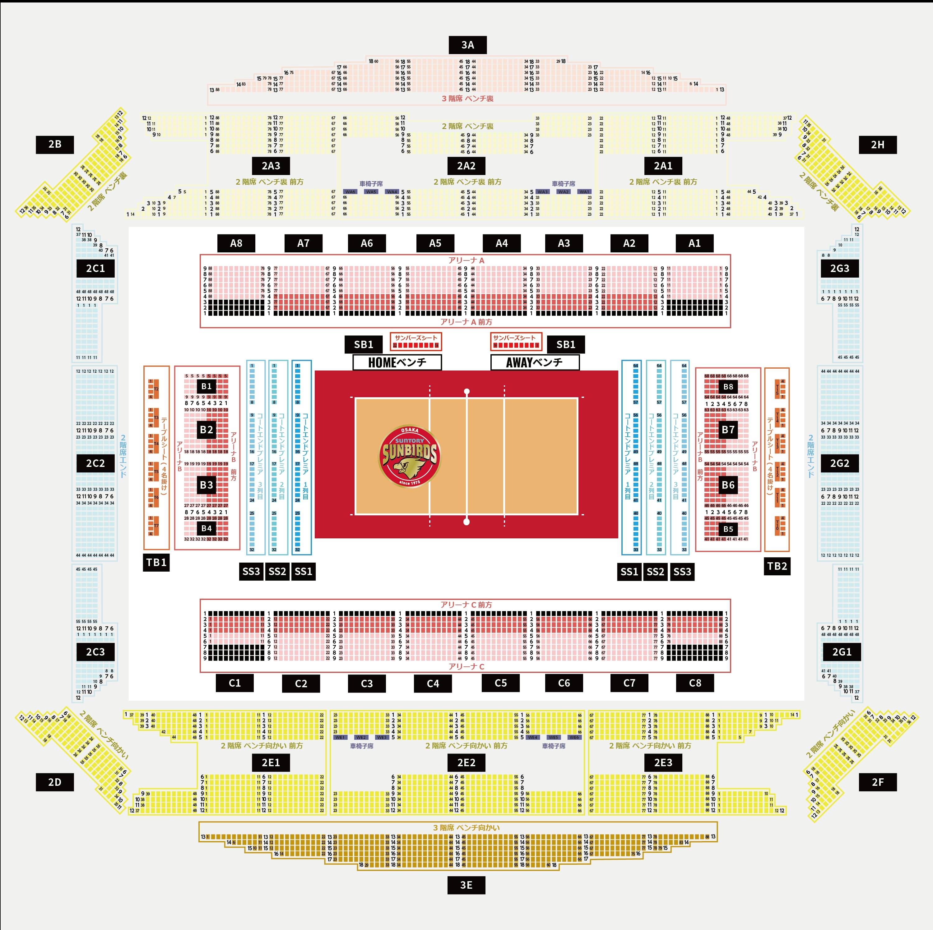 11月29日(土)・30日(日) VC長野トライデンツ戦 チケット情報 SUNBIRDS