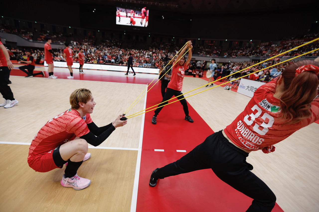 ファンの皆様へ、試合終了後のイベント等についてのお願い SUNBIRDS