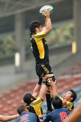 サンゴリアス ラグビー大辞典 037 ラインアウト クラブハウス Sungoliath サントリー