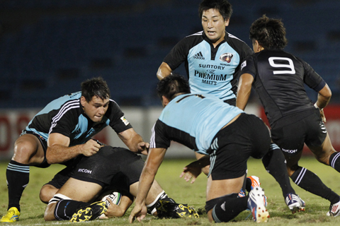 サンゴリアス ラグビー大辞典 068 ジャッカル クラブハウス Sungoliath サントリー