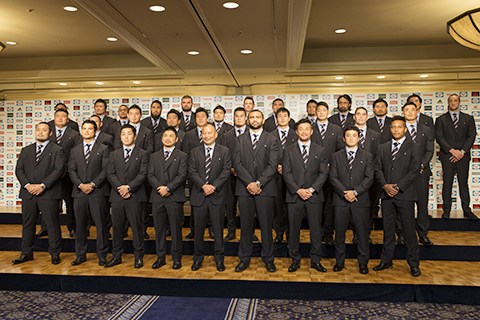 ラグビーワールドカップ15イングランド大会 日本代表メンバー31名が決定 クラブハウス Sungoliath サントリー
