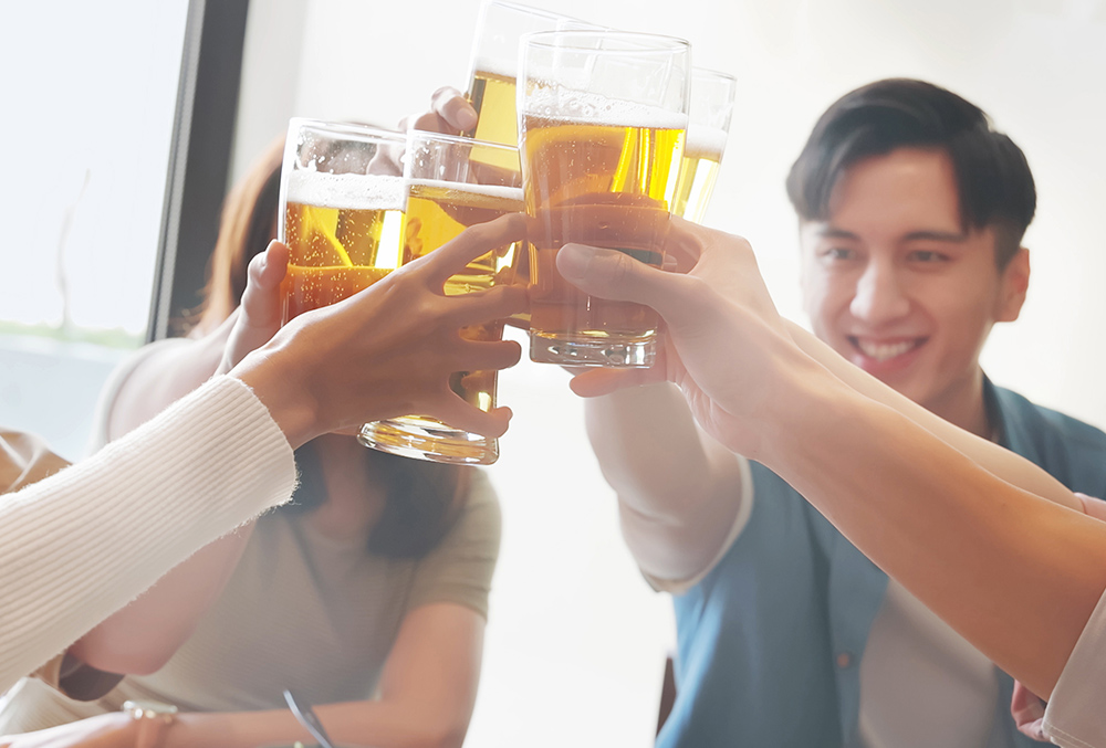 4.試合後も食べる！飲む