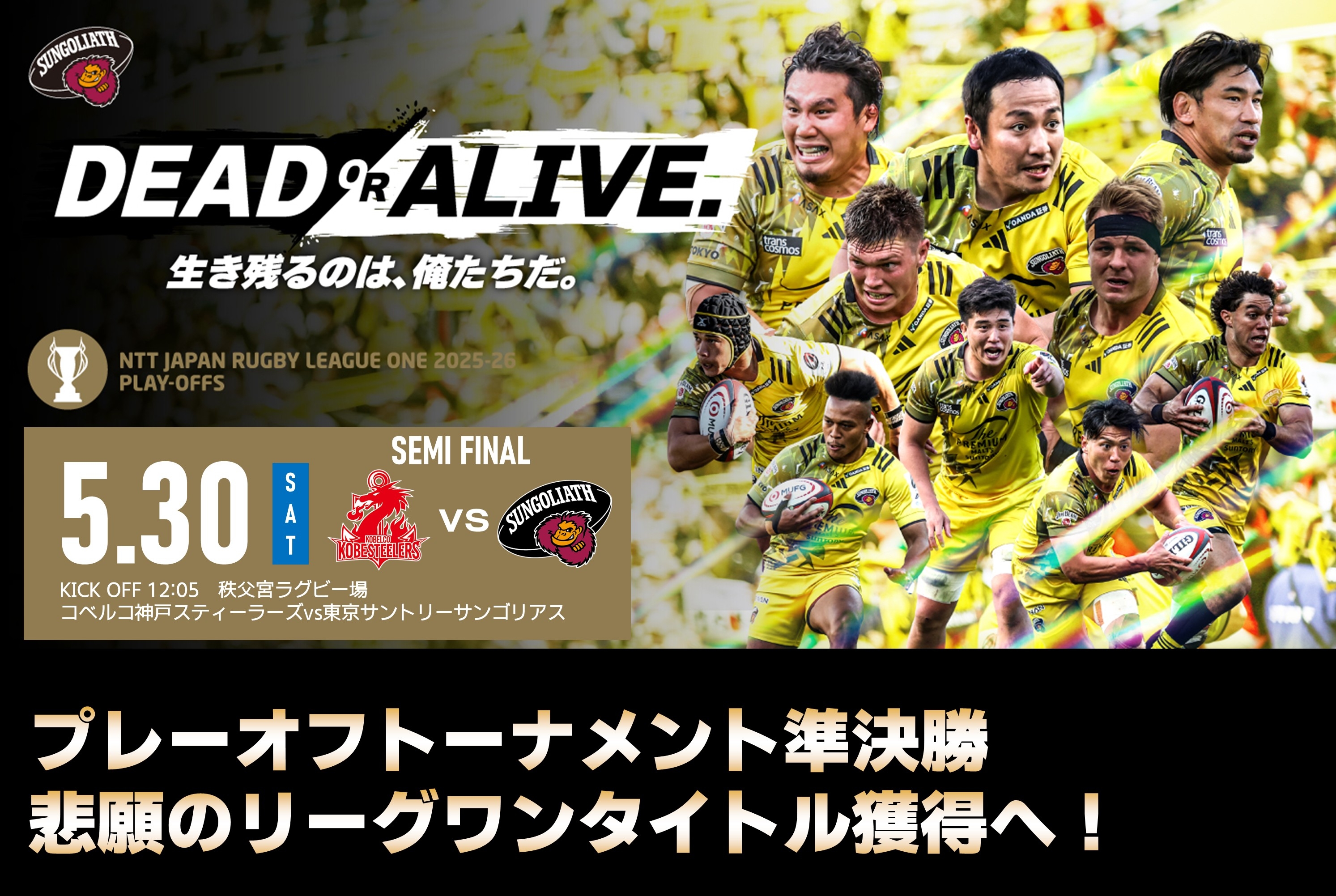 サントリー　ラグビー 東京サントリーサンゴリアス