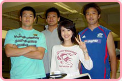 優しいチームメイトと