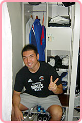 竹本選手が撮影してくれました