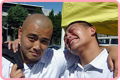 伊勢田選手と伊藤選手