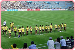 トップリーグも中盤。みなさんのますますの応援、よろしくお願いします！