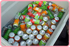 ソフトドリンクも山ほど