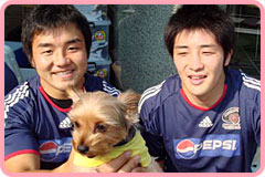 青木選手と野村選手