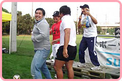 長谷川選手と青木選手