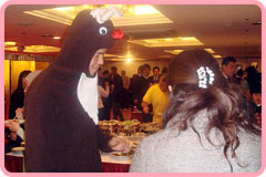 選手とファンの方たちとの歓談タイム