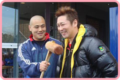 伊勢田選手と元木さん