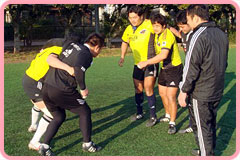 最後までフォワードは練習