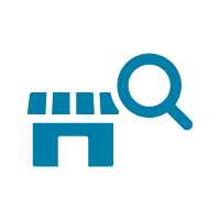 イメージイラスト：取扱店舗検索（お酒のみ）