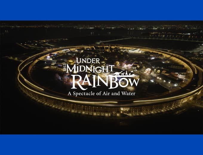 Release of the "Under the Midnight Rainbow" water show "Thank you Movie"