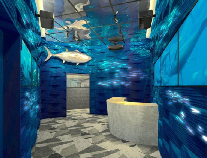 "Kindai University Aquaculture Research Institute Restaurant at the Water Plaza" website