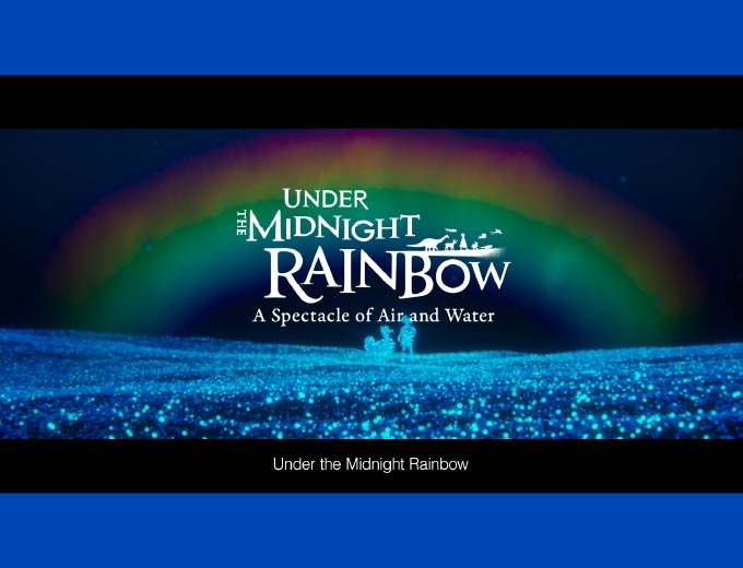 Release of the "Under the Midnight Rainbow" water show promotion movie