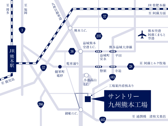 アクセスマップ 道路案内