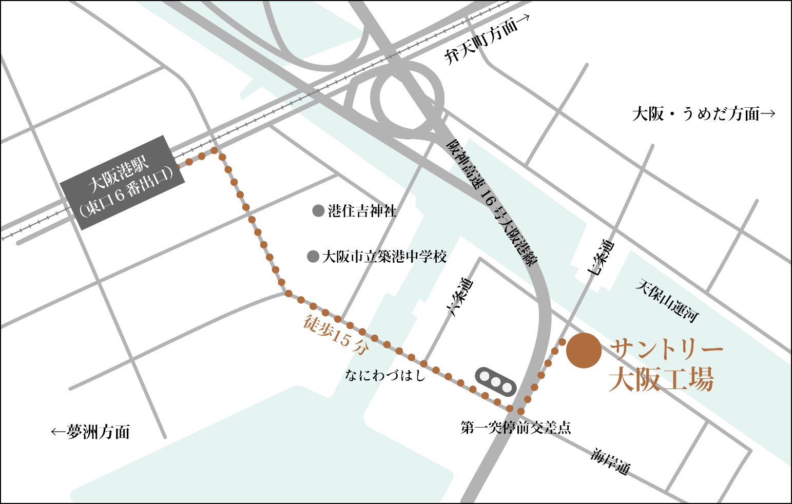 アクセスマップ 道路案内