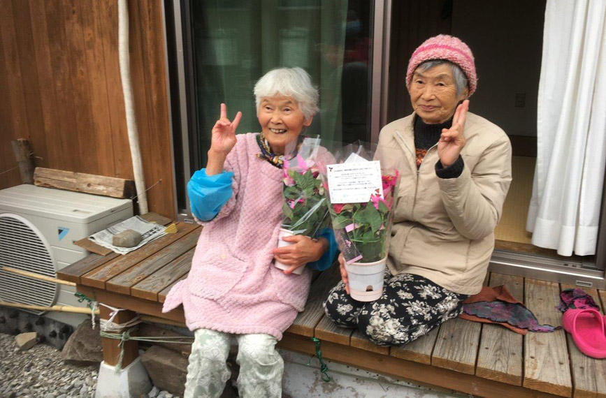 花で癒しを 熊本復興支援活動