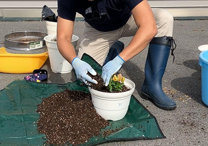 熱殺菌後の様子