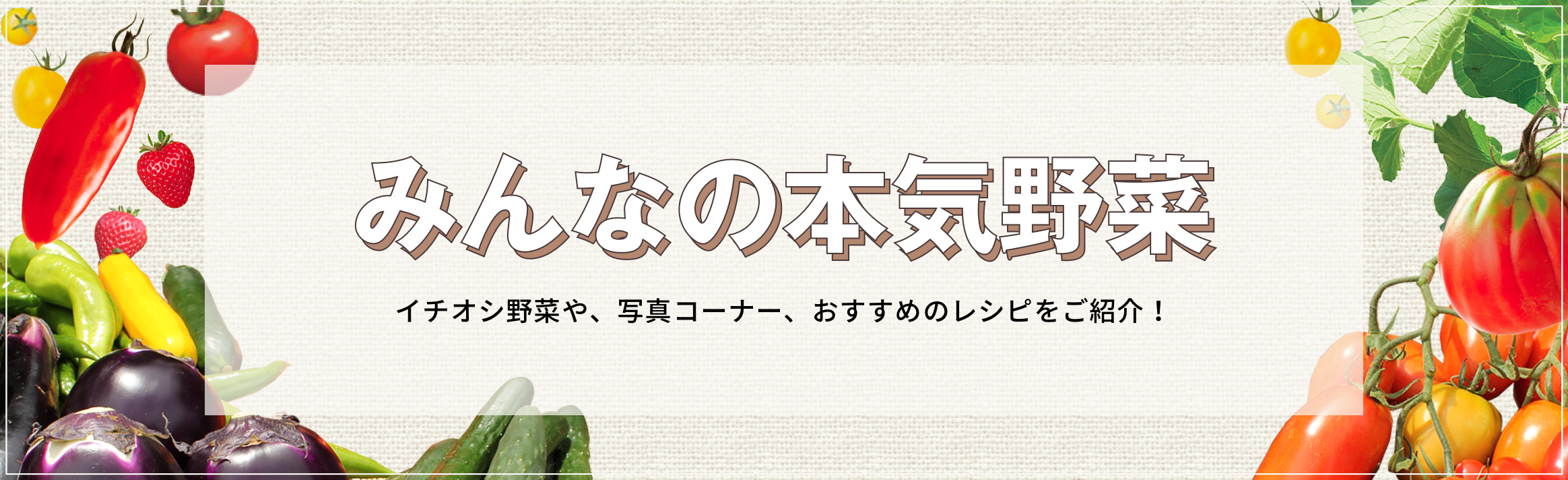 みんなの本気野菜